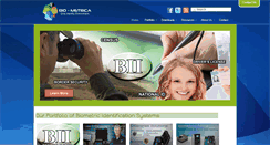 Desktop Screenshot of bio-metrica.com