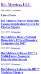 Mobile Screenshot of bio-metrica.com